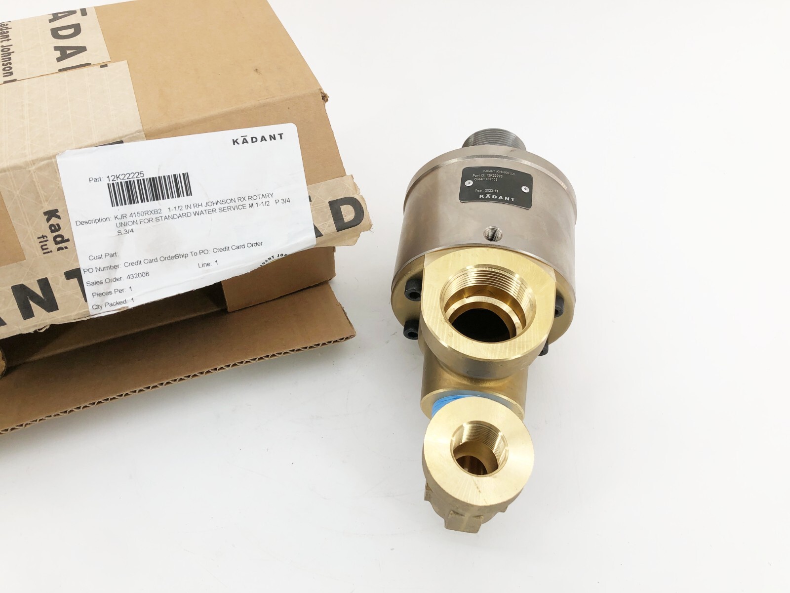 New Kadant 12K22225 1-1/2\