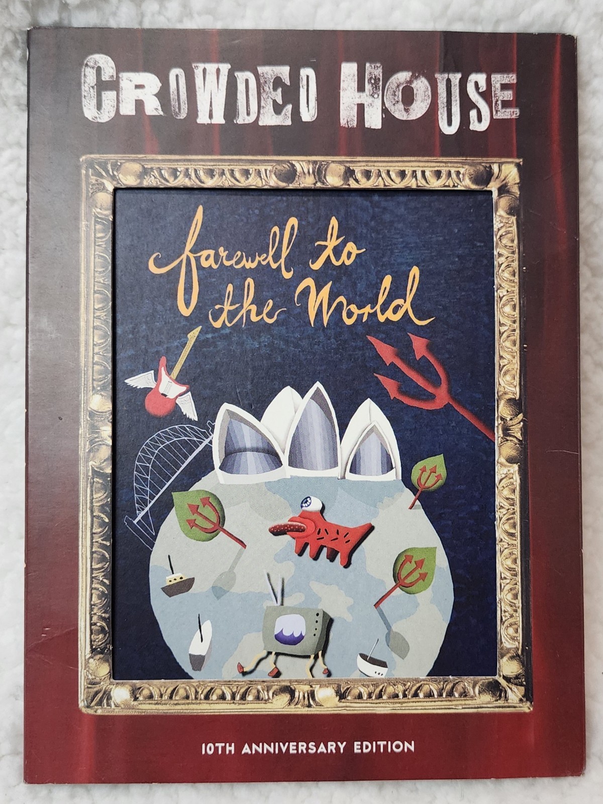 Crowded House - Farewell to the World (DVD, 2007, 2-Discs) 10th Anniversary Ed. Crowded House - Farewell to the World (DVD, 2007, 2-Discs) 10th Anniversary Ed.