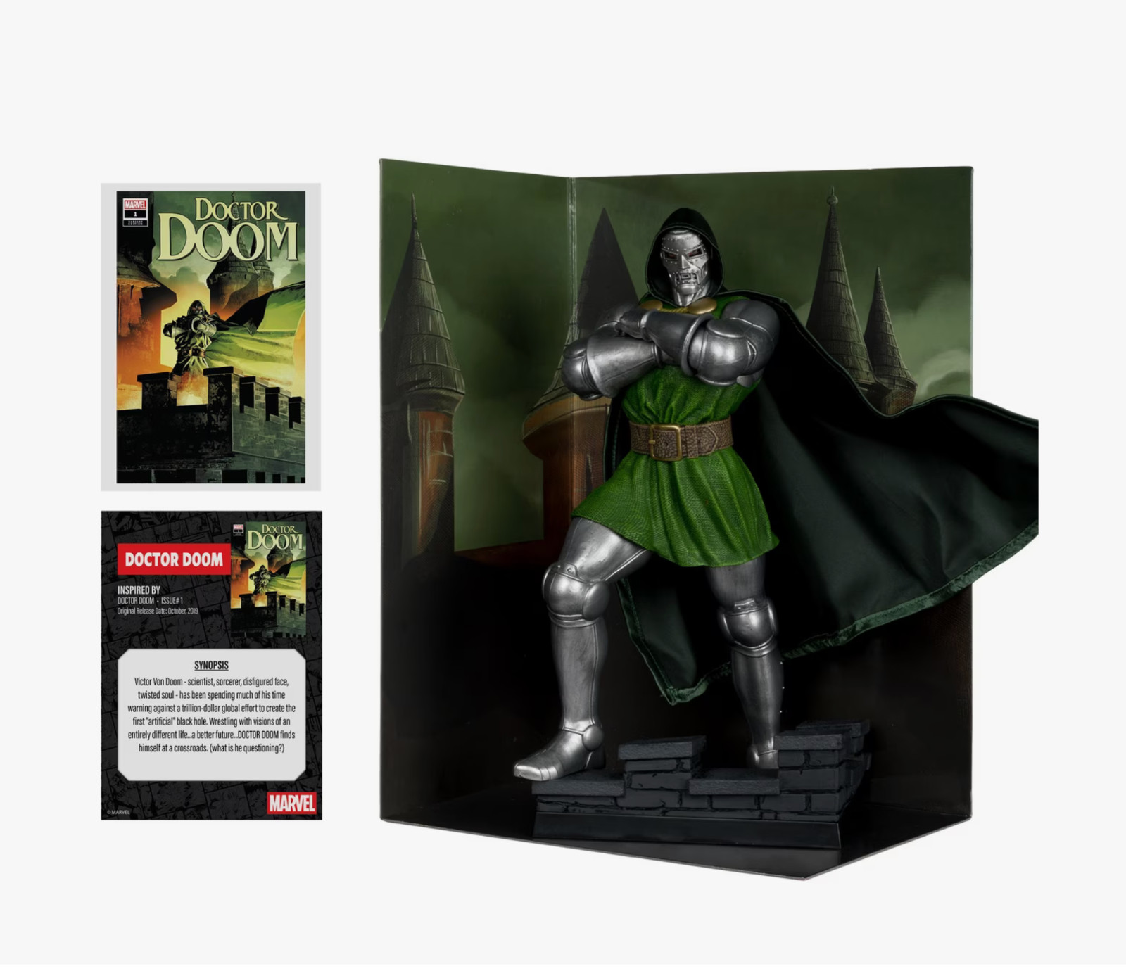 McFarlane Toys Marvel Collection Doctor Doom (Issue 1) 1:6th Scale Figure