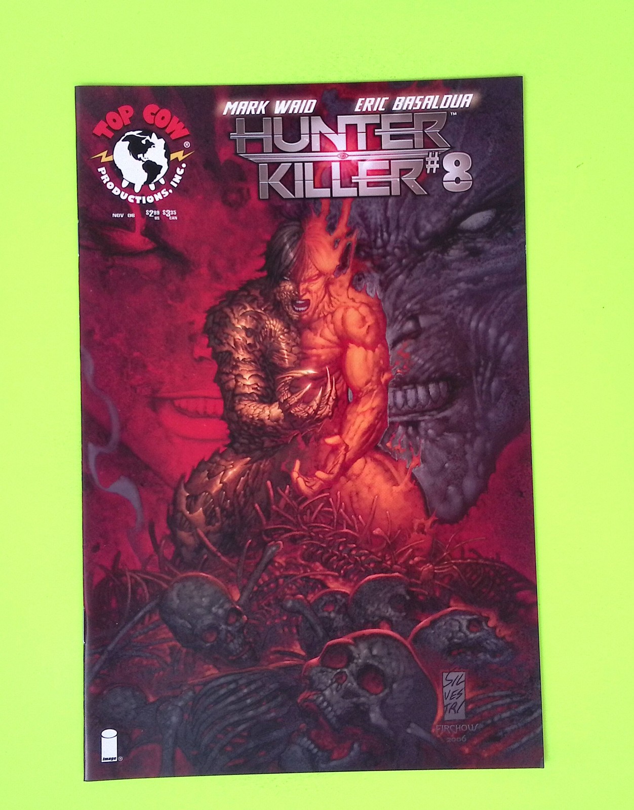 Hunter Killer #8b 2006 Top Cow Productions Variant High Grade Comic Book J56-231 Hunter Killer #8b 2006 Top Cow Productions Variant High Grade Comic Book J56-231