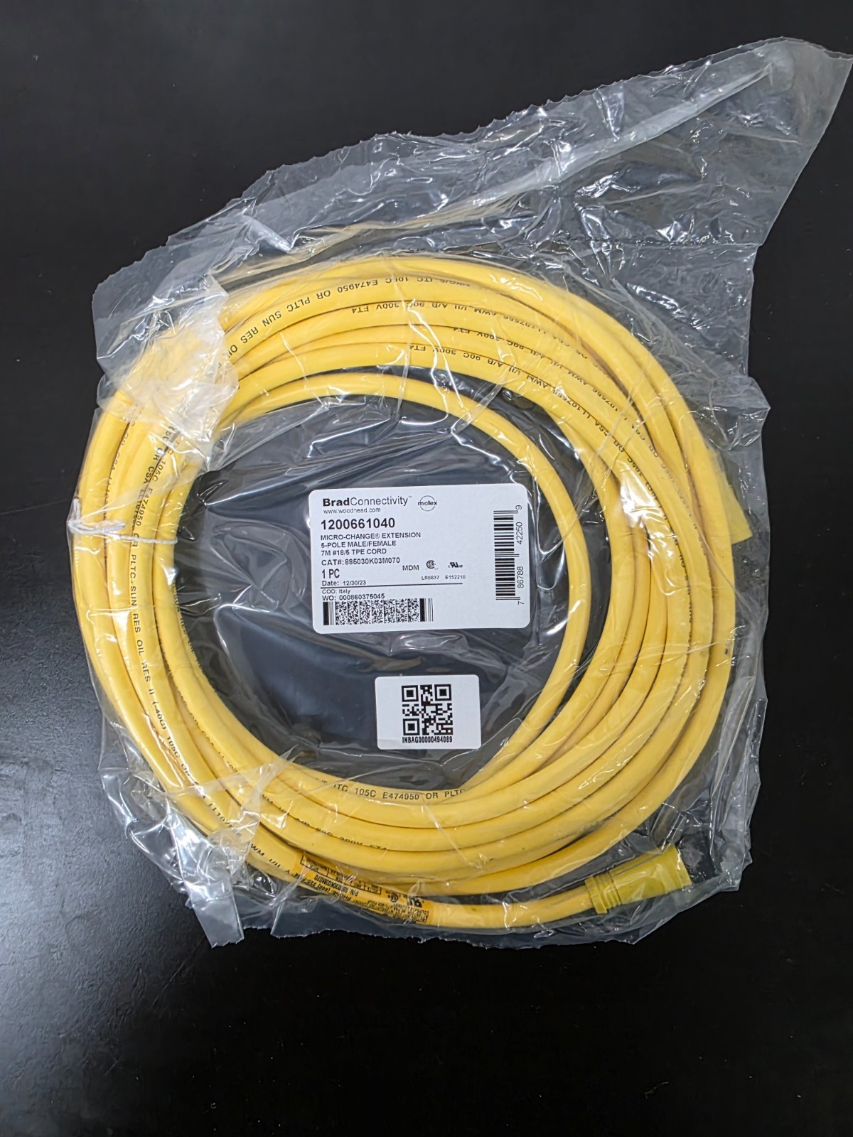 BradConnectivity Molex Cable 1200661040