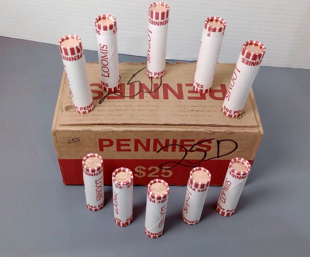 5 FREE 2025D  CENTS w/ EA 2025 D Lincoln 50 Cent  Roll🤔 55 Cent FV H/H H/T Only