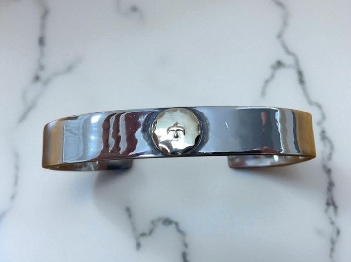 Goro\'s Sterling Silver Bangle Size L Hand-Crafted Goro\'s Jewelry Goro\'s Sterling Silver Bangle Size L Hand-Crafted Goro\'s Jewelry