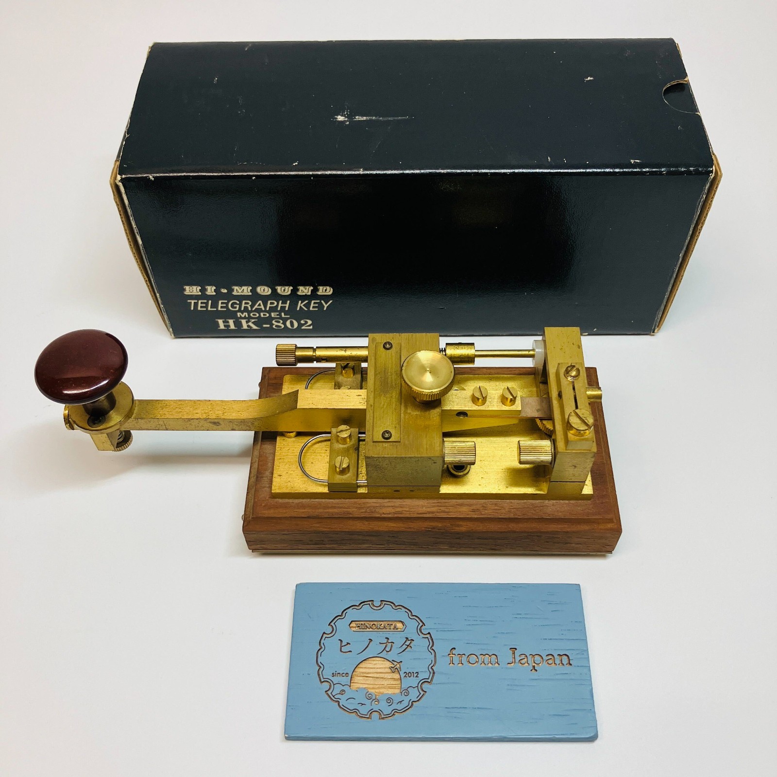 HI-MOUND HK-802 Morse Code Telegraph Key used