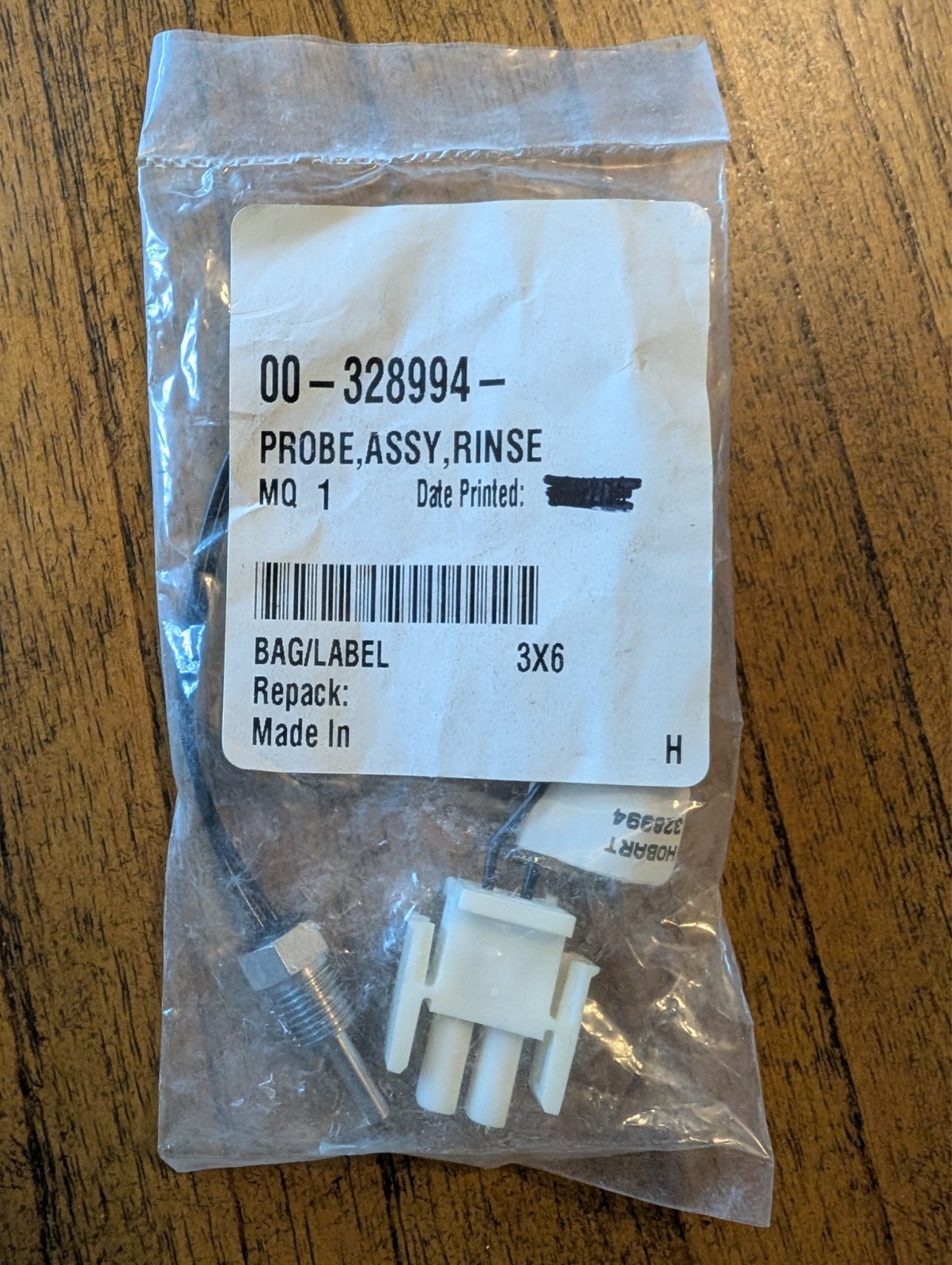 Hobart 00-328994 Rinse Probe Assembly