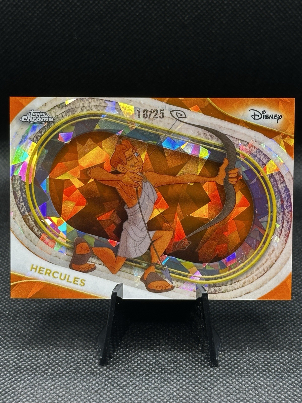 2025 Topps Disney Sapphire Hercules ORANGE #’d/25 Beautiful Color Match  2025 Topps Disney Sapphire Hercules ORANGE #’d/25 Beautiful Color Match 