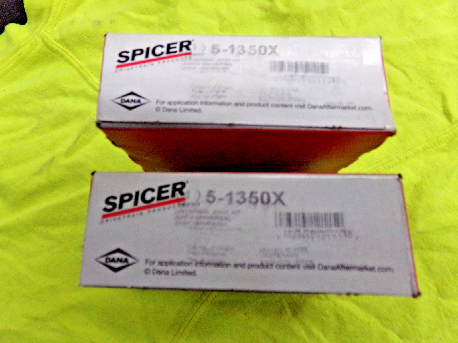 new long life spicer 5-1350x genuine dana heavy duty chevy ford dodge 2 ujoints new long life spicer 5-1350x genuine dana heavy duty chevy ford dodge 2 ujoints