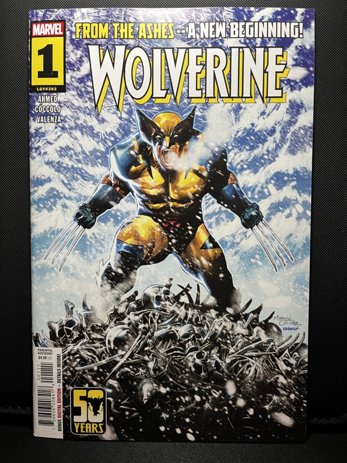 Marvel Comics - Wolverine - #1 - LGY#393 - 2024 Marvel Comics - Wolverine - #1 - LGY#393 - 2024
