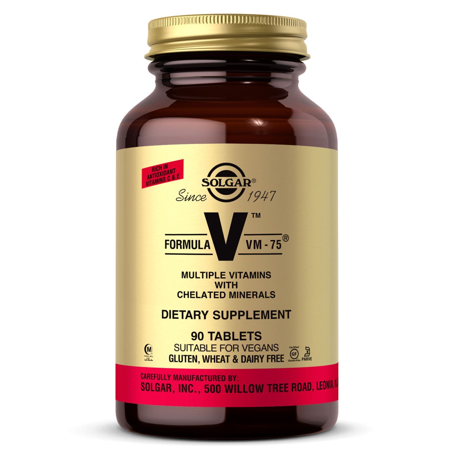 Solgar Formula VM-75 90 Tablets Solgar Formula VM-75 90 Tablets