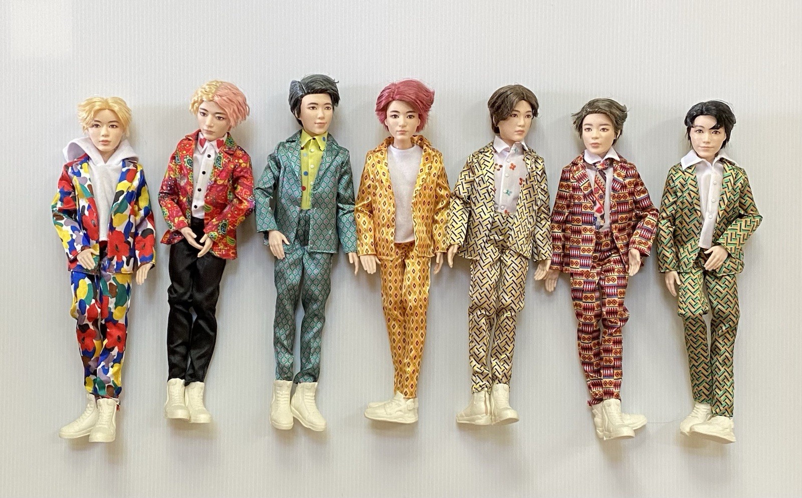 Mattel BTS Dolls All Seven Members Mattel BTS Dolls All Seven Members