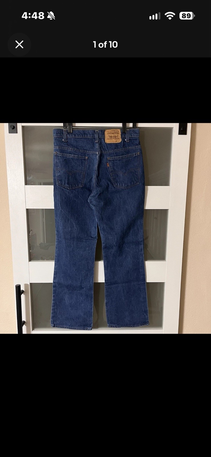 Vintage 80s Levi\'s 517 Orange Tab Bootcut Jeans 34x30 USA Vintage 80s Levi\'s 517 Orange Tab Bootcut Jeans 34x30 USA