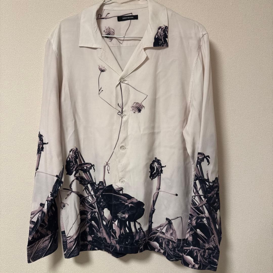 CHRISTIAN DADA Shirt 19ss Araki Collaboration Rayon M Size Mens Collection