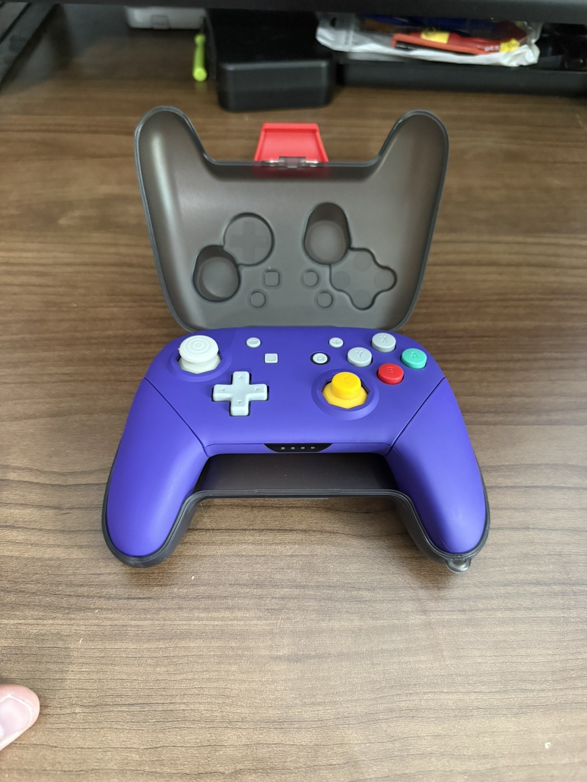Custom Nintendo Switch Wireless Pro Controller - GameCube style w/custom sticks