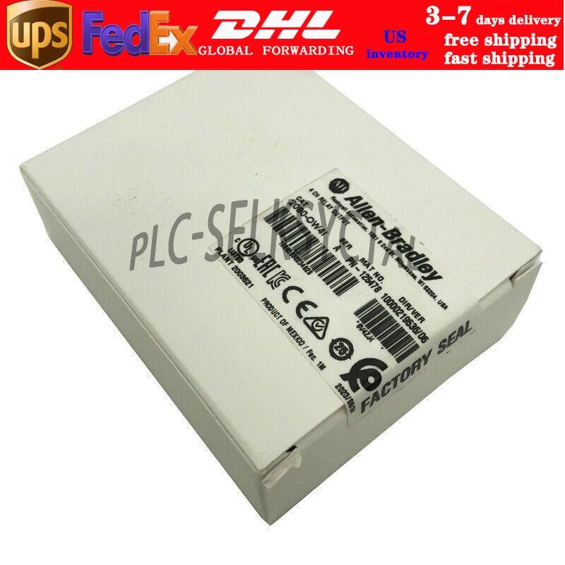 2023 NEW Factory Sealed Allen Bradley 2080-OW4I Micro 800 Relay Output 2080OW4I
