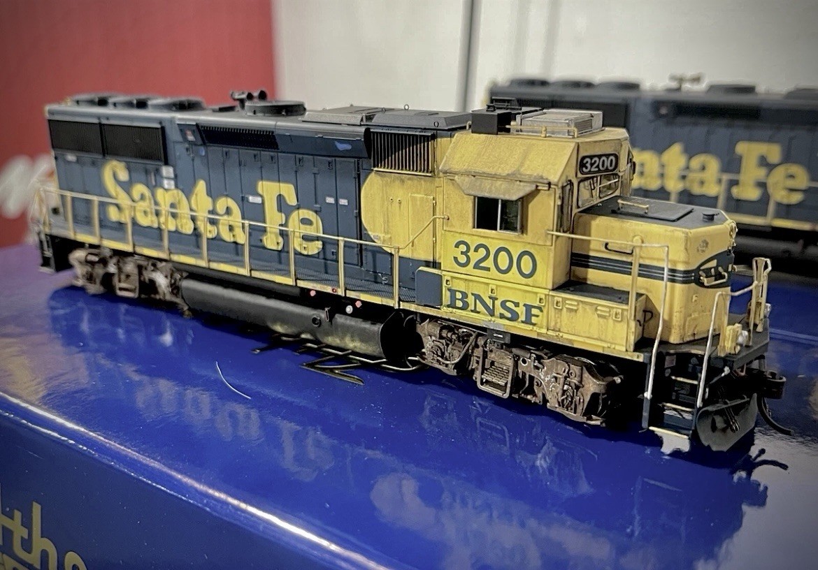 Athearn Genesis HO EMD GP50 Burlington Northern Santa Fe BNSF #3200 DCC Ready