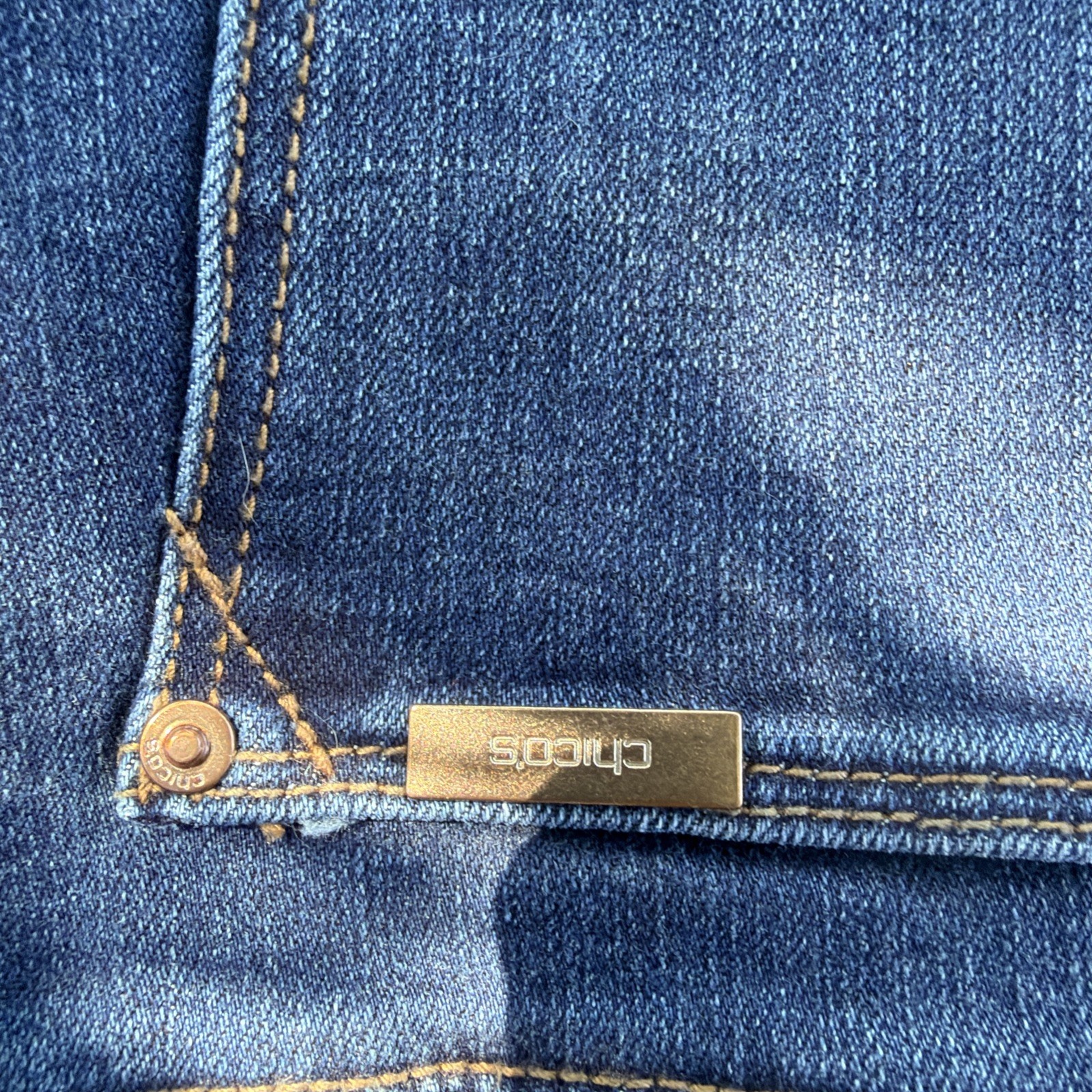 Chico’s So Slamming Girlfriend Ankles Jeans, 2.5 Authentic Brand New W/Tags