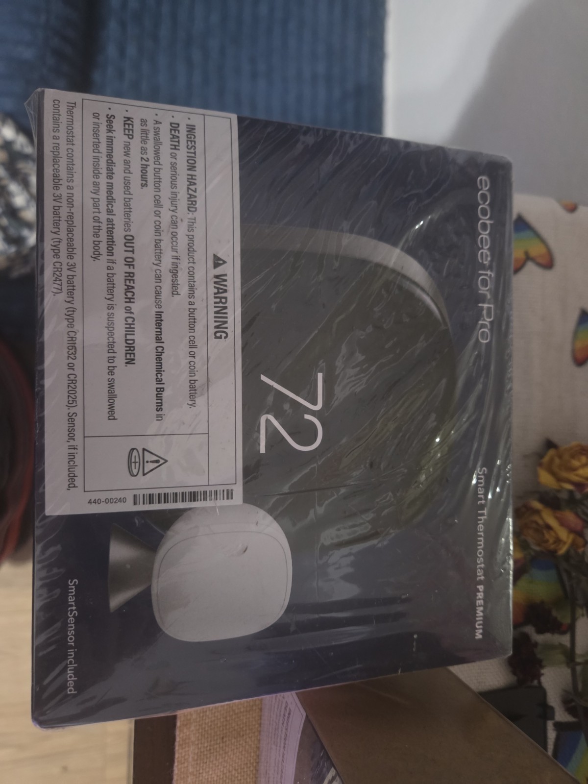 Ecobee Smart Thermostat Premium EBSTATE6P-01 New in Sealed Box Ecobee Smart Thermostat Premium EBSTATE6P-01 New in Sealed Box