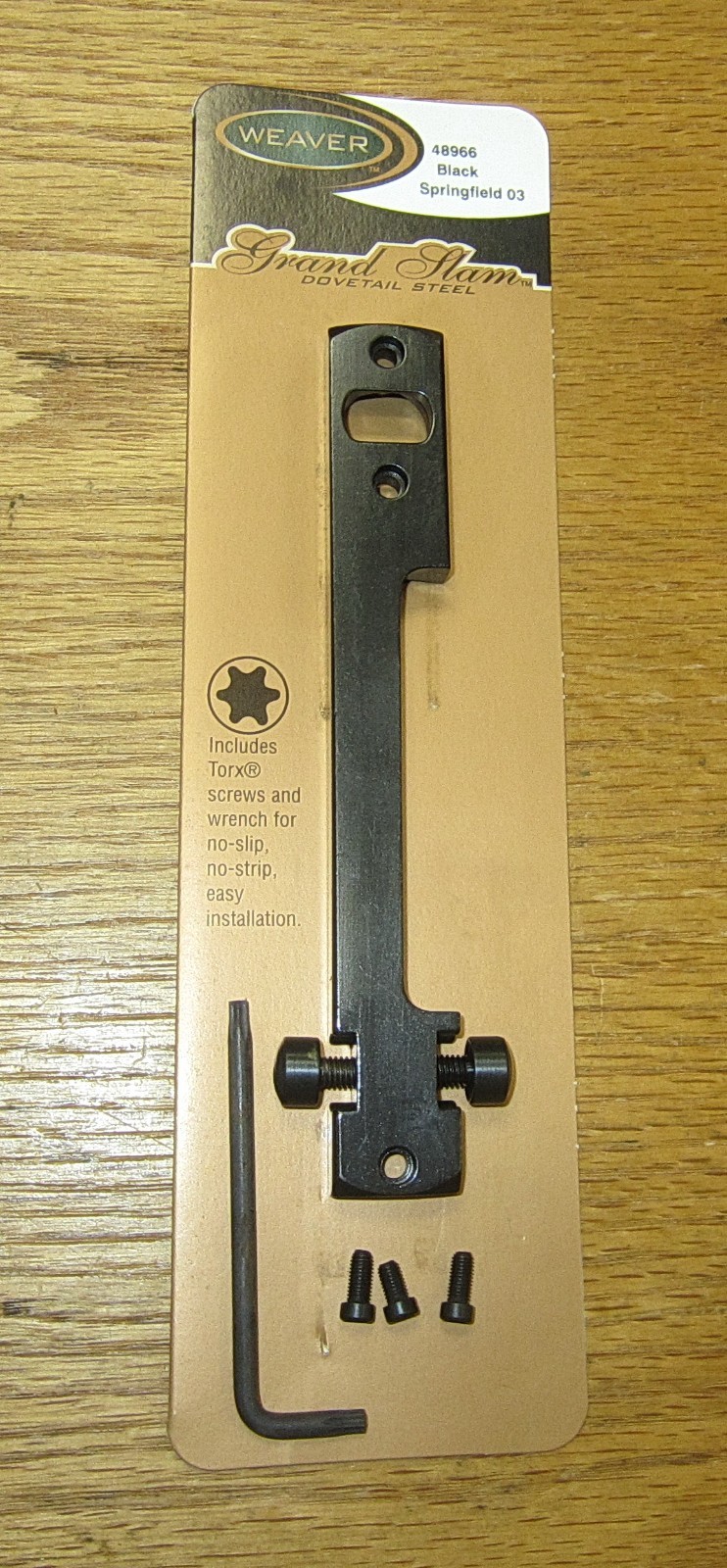 Weaver Grand Slam Steel Springfield 1903  1 Piece Base 48966