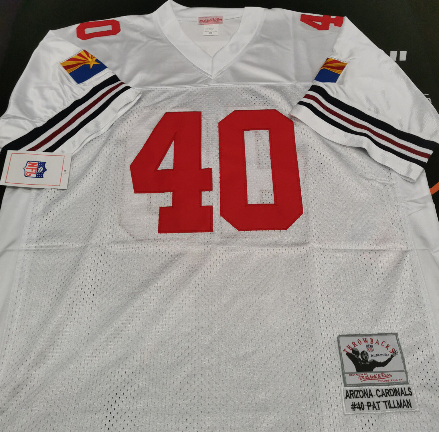 Vintage Pat Tillman #40 Cardinals Throwback Stitched Jersey