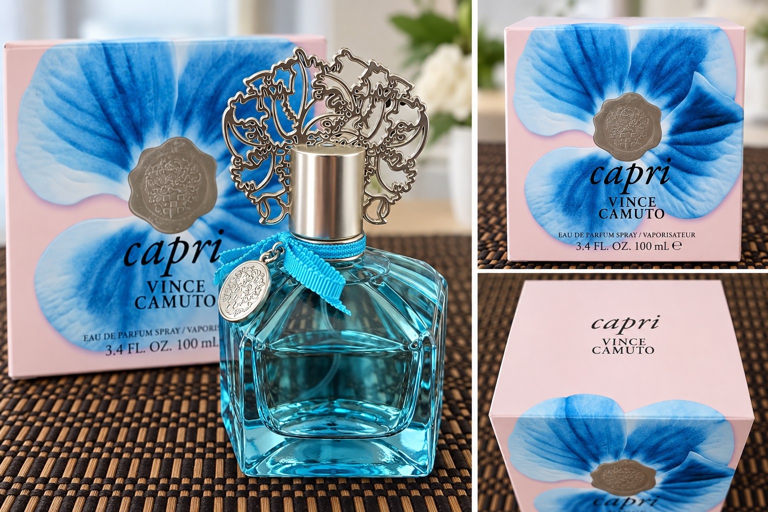 Vince Camuto Capri Eau de Parfum Spray 3.4 fl oz Regular Size Floral