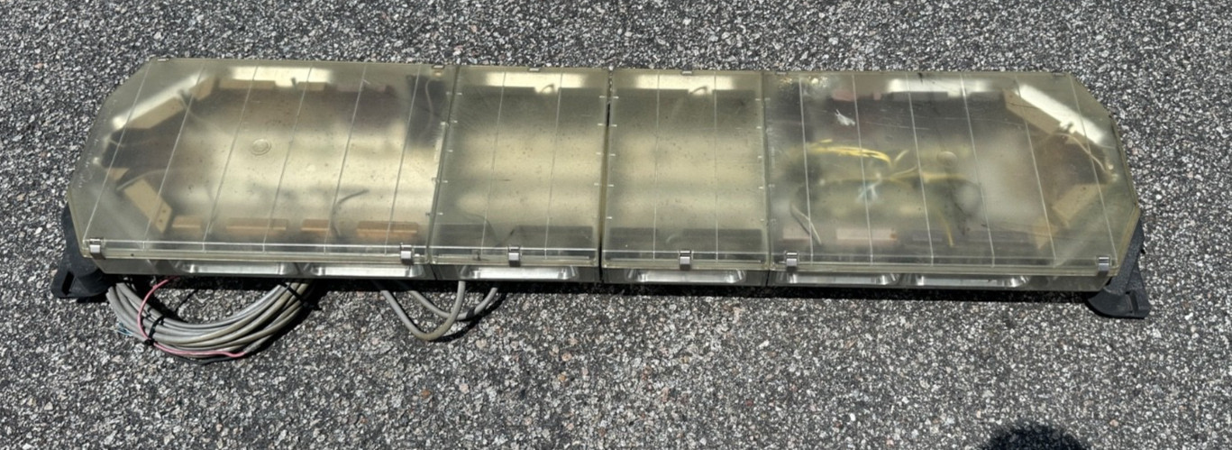 Code 3 RX2700 Amber Led Light Bar - Good Condition - Fast Shipping Code 3 RX2700 Amber Led Light Bar - Good Condition - Fast Shipping