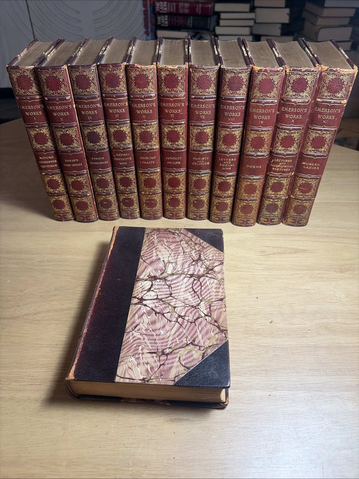Ralph Waldo Emerson Complete Works 12 Vol 1903 Concord Edition Riverside Press
