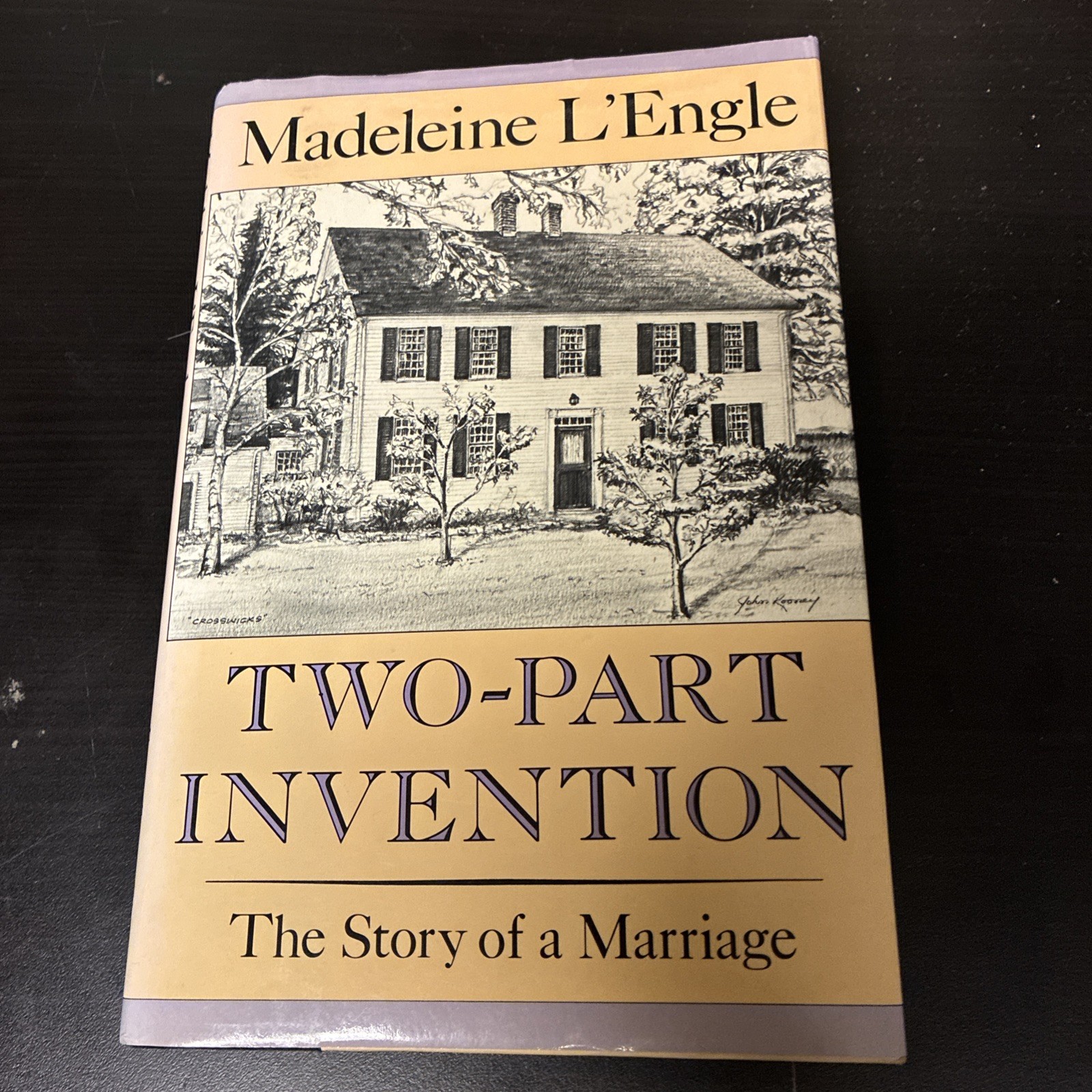 Madeleine L\'Engle TWO-PART INVENTION The Story of a Marriage Signed 1st Edition Madeleine L\'Engle TWO-PART INVENTION The Story of a Marriage Signed 1st Edition