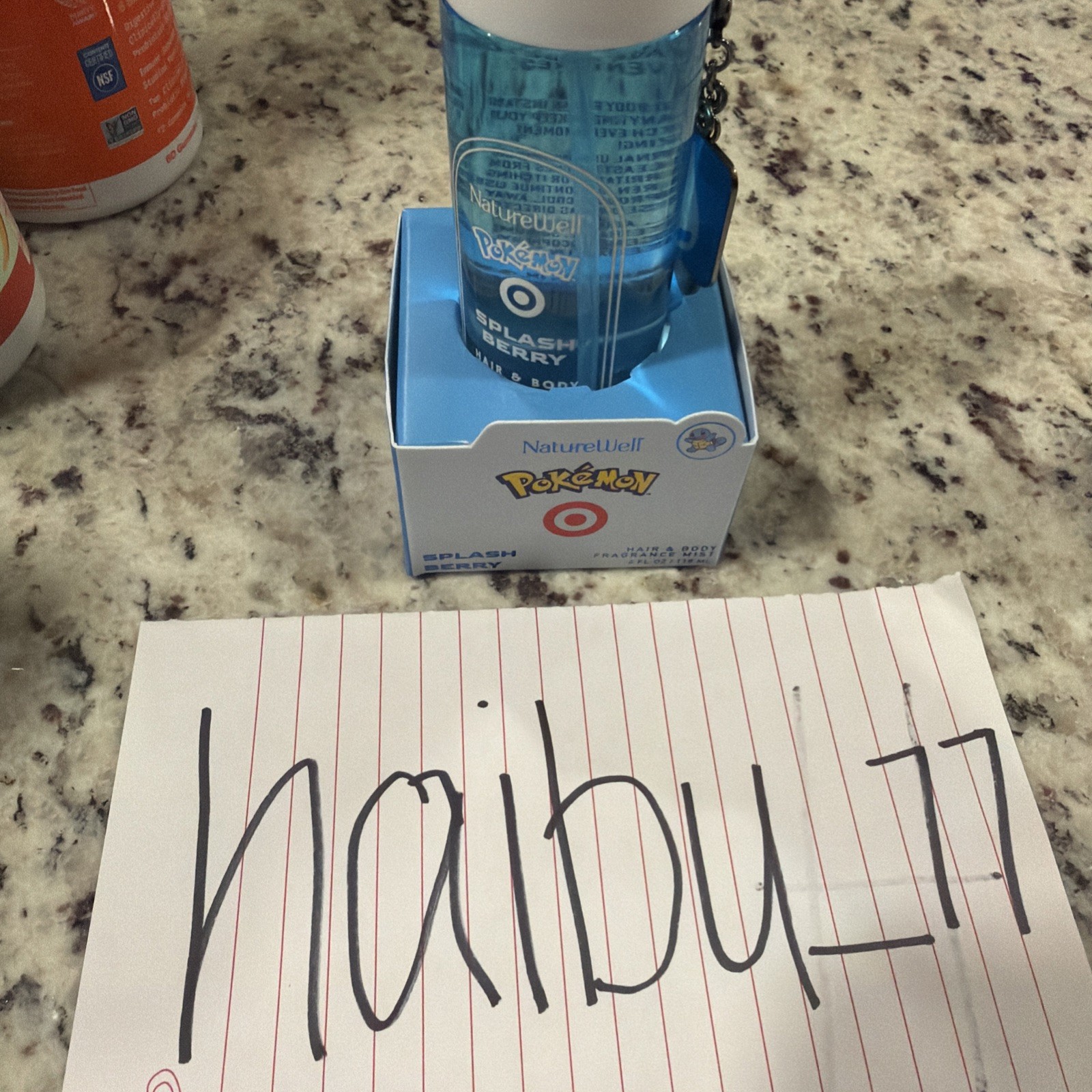 Naturwell Pokemon X Target Collab Splash Berry Hair And Body Fragrance Mist
