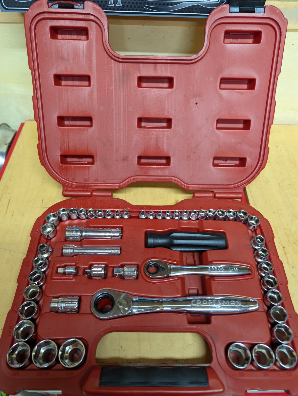 Sears CRAFTSMAN 51-Pc Max Axess Pass-Thru Mechanic Tool Set 29309 USA