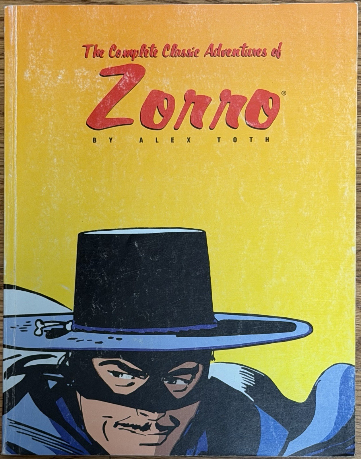 Alex Toth Signed Zorro Complete Classic Adventures TPB Bookplate Edition 1999