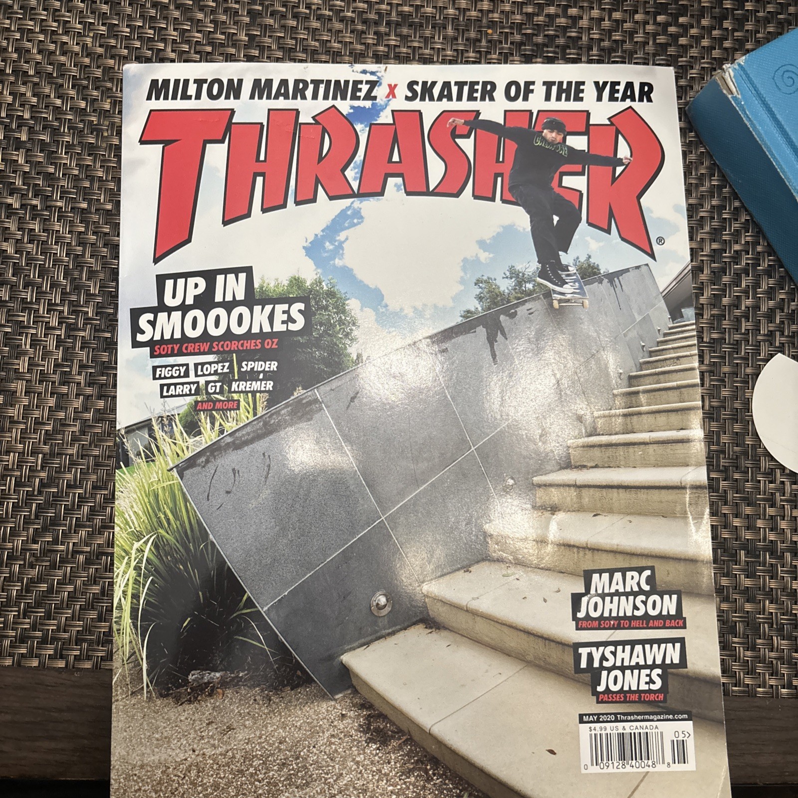 Thrasher Magazine May 2020 Complete missing poster 