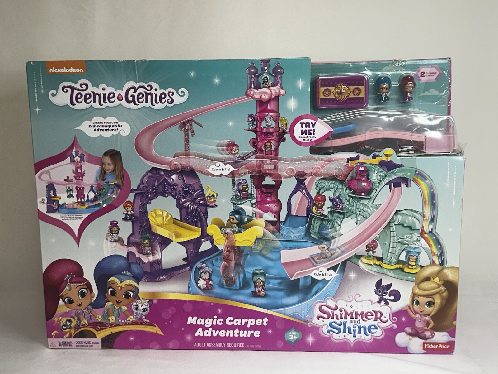 Shimmer and Shine Magic Carpet Adventure Playset Nickelodeon