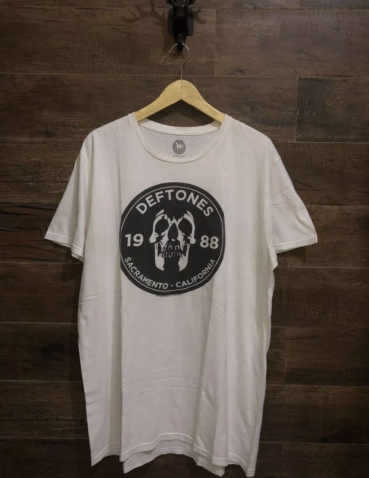 Deftones 1988 Sacramento Tour basic style white T shirt Unisex