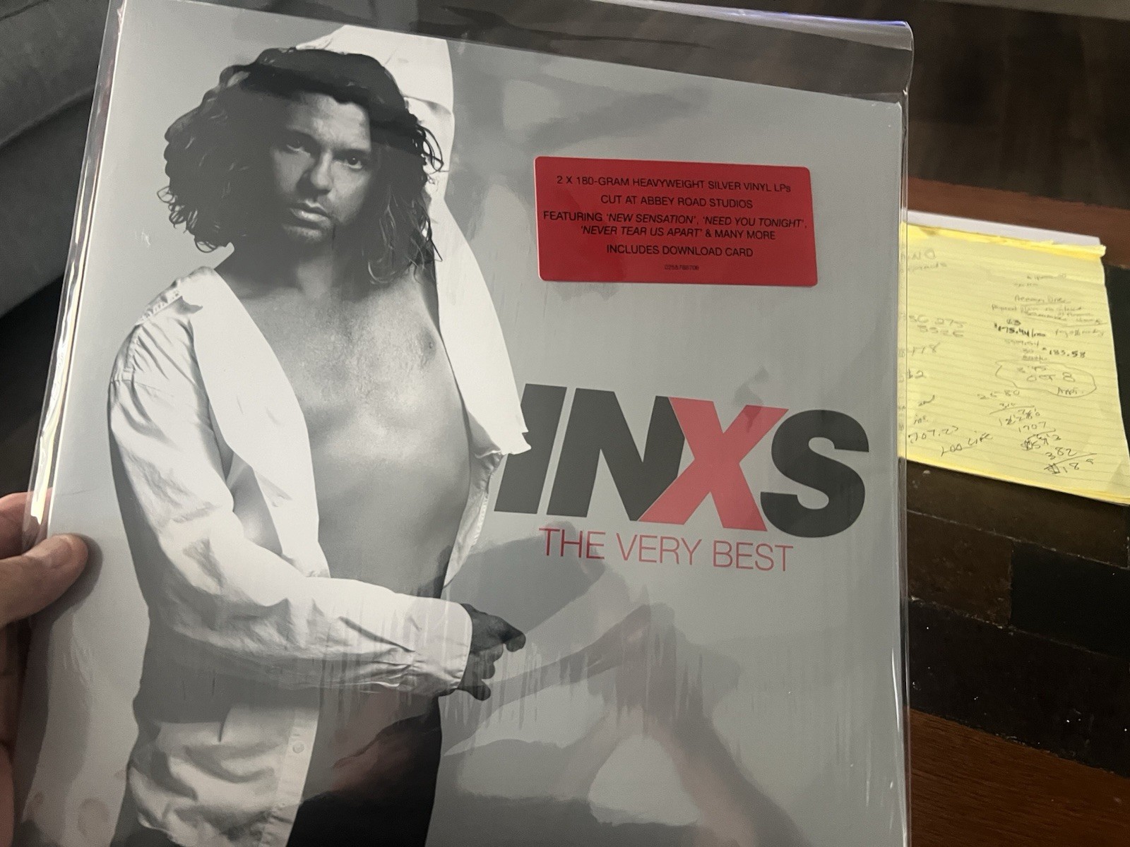 Very Best-Inxs by INXS Pristine Vinyl Lp SHRINK Hype 2 Albums Black Press 1 PLAY
