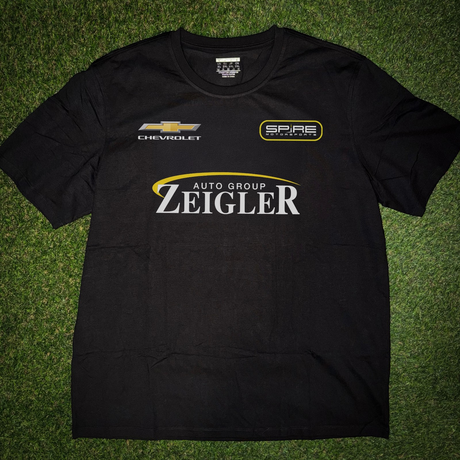 2026 Carson Hocevar Zeigler Auto Group Team Crew Shirt (XL) 2026 Carson Hocevar Zeigler Auto Group Team Crew Shirt (XL)