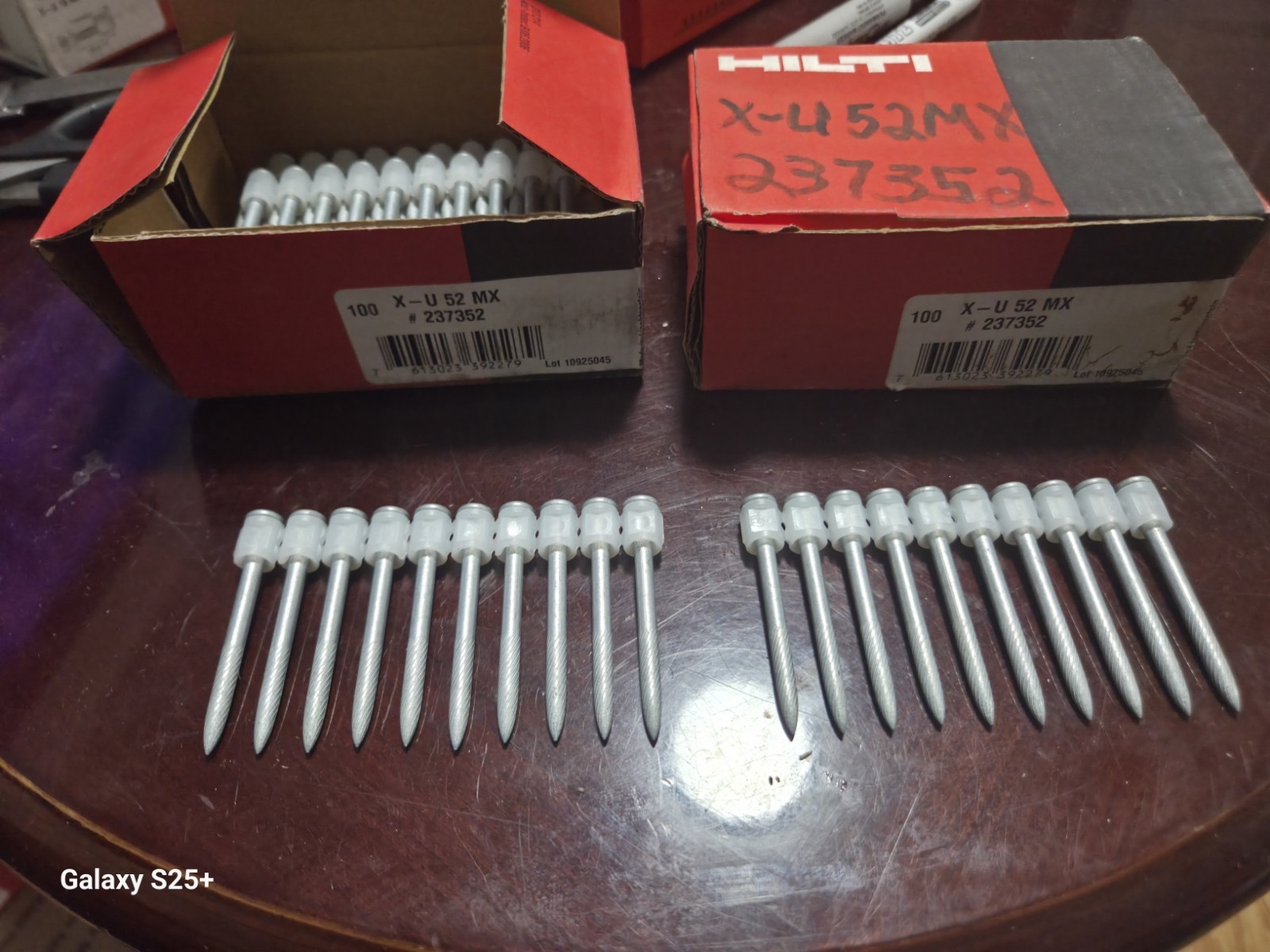 NIB 200pc 2in. HILTI 237352 X-U 52 MX Collated Premium Fastener (Best Deal Ebay)