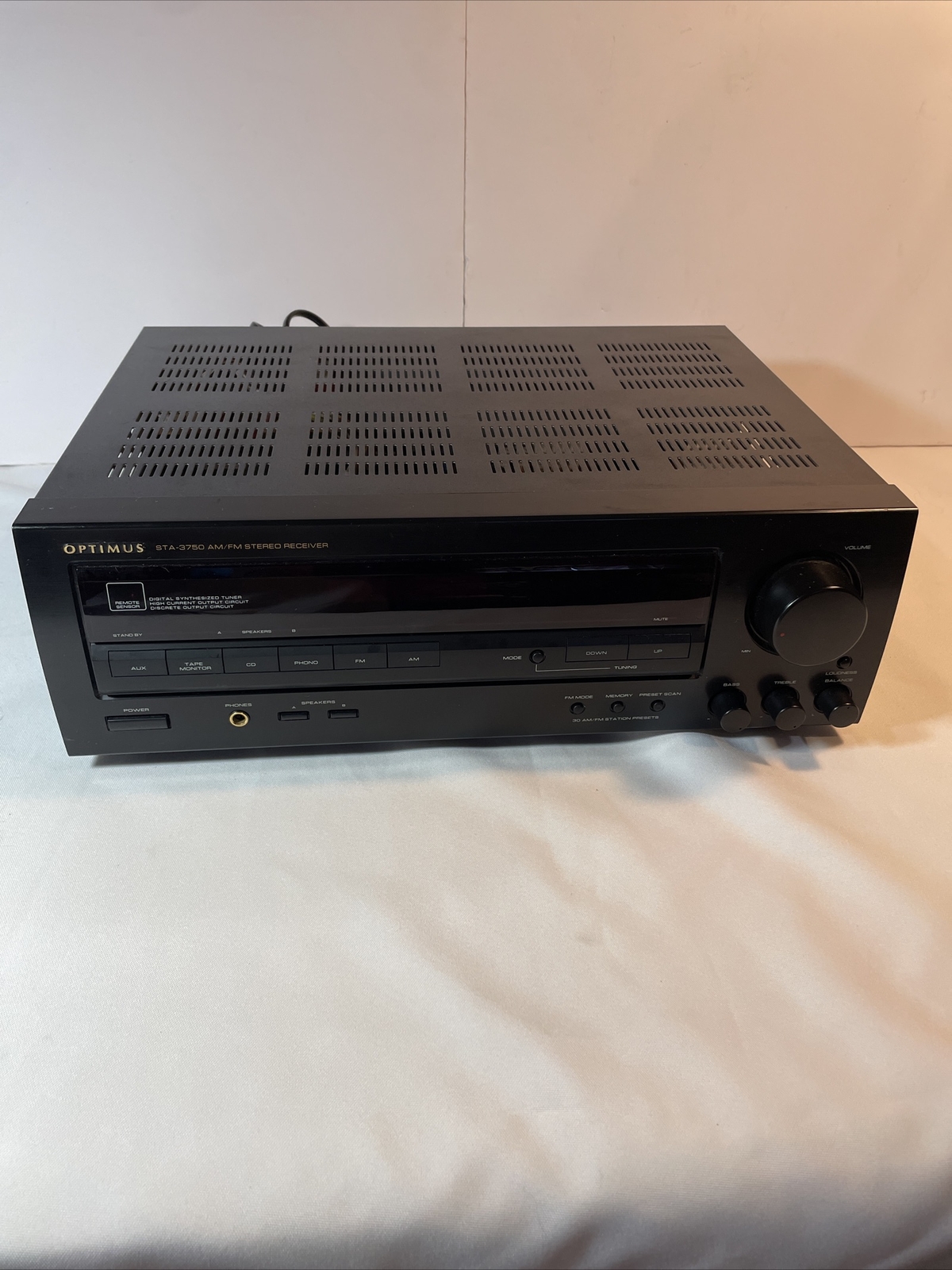 Optimus STA-3750 Receiver Optimus STA-3750 Receiver