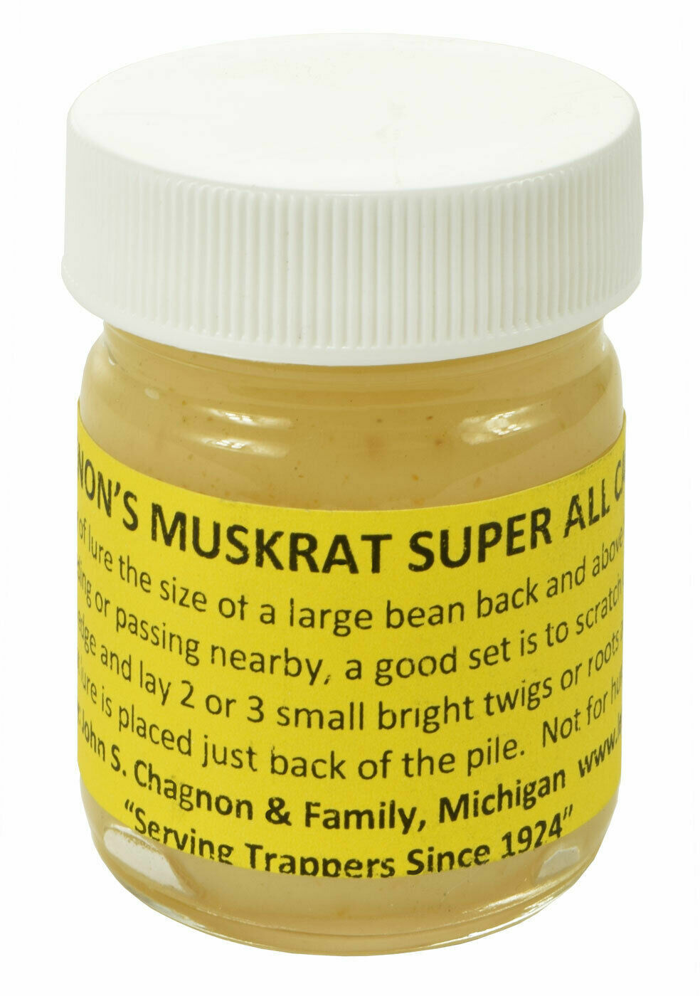 Lenon\'s Muskrat Super All Call Lure World Famous Since 1924 1oz Jar