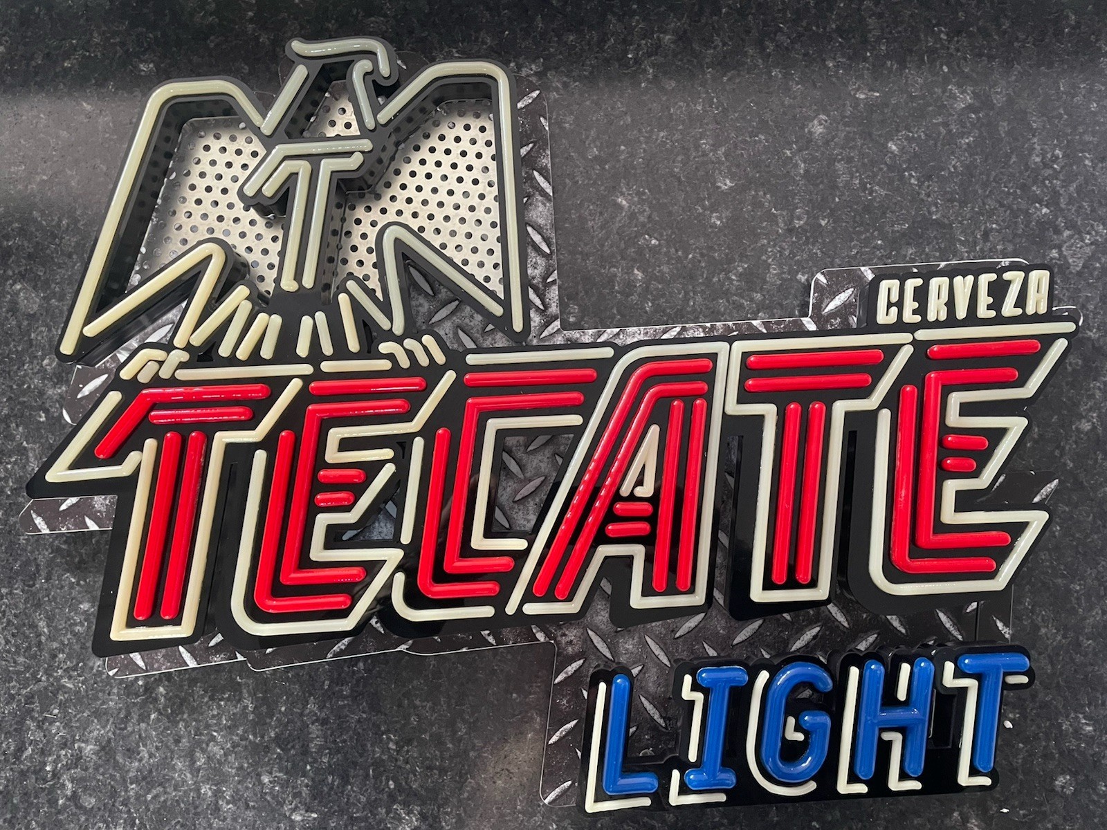 Tecate Light Mexican Cerveza LED Beer Sign NEW 28” X 21” Tecate Light Mexican Cerveza LED Beer Sign NEW 28” X 21”