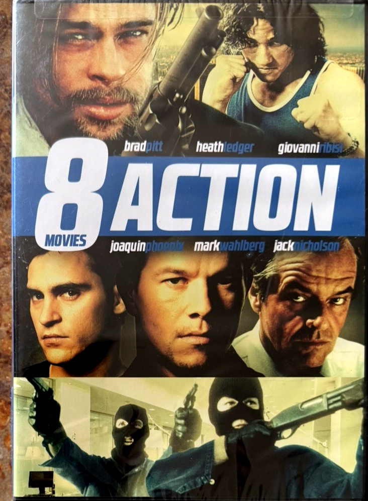 9- ACTION MOVIES (DVD SET) NEW AND SEALED 9- ACTION MOVIES (DVD SET) NEW AND SEALED