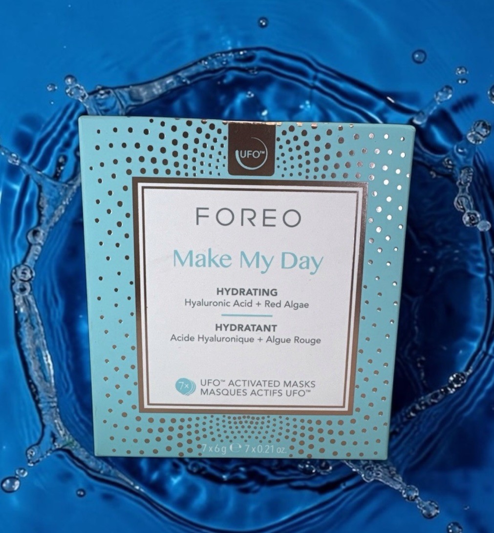 FOREO UFO Make My Day Hydrating Sheet Mask Set Hyaluronic Acid Red Algae 7 Pack⁠