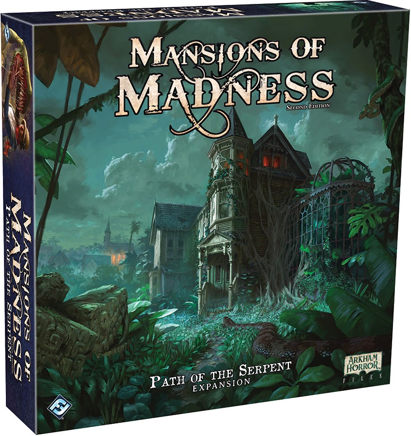Mansions Of Madness 2nd Edition: Path Of The Serpent Expansion Board And Card G