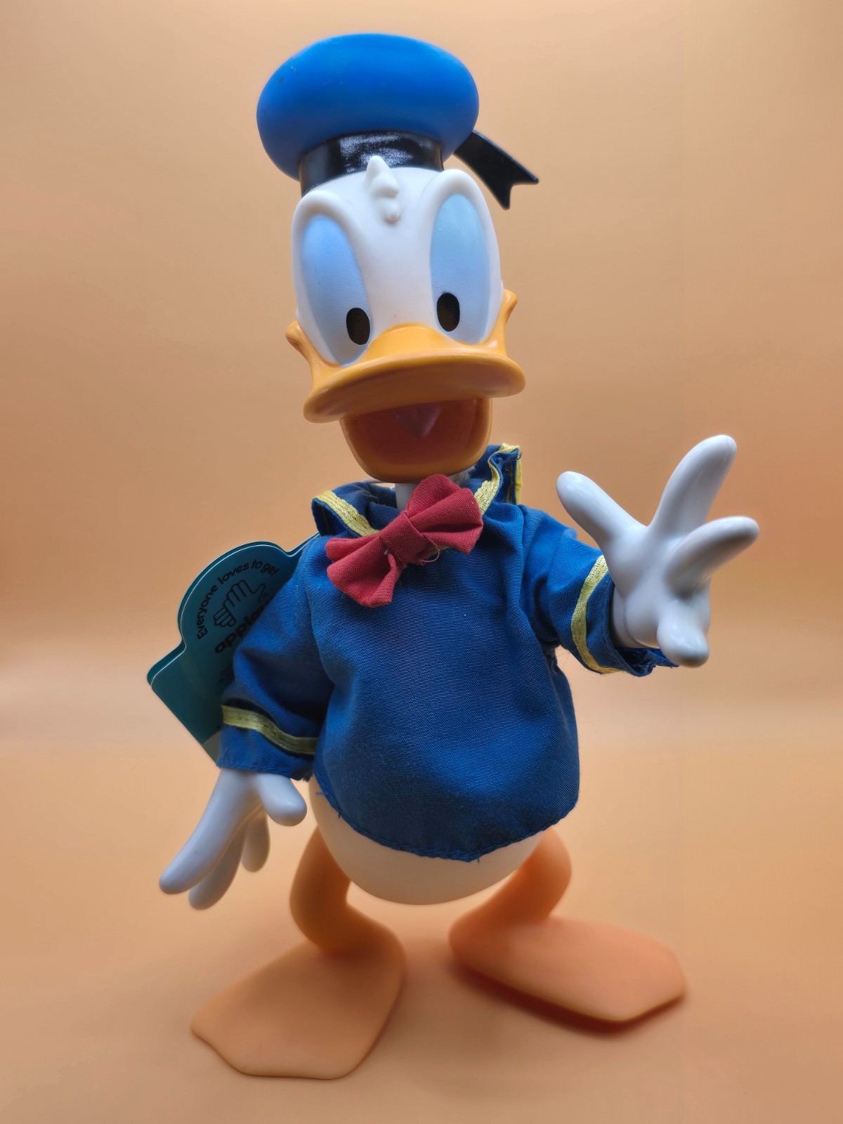 Rare Donald Duck Vinyl Figure Disney Applause Animation Vintage