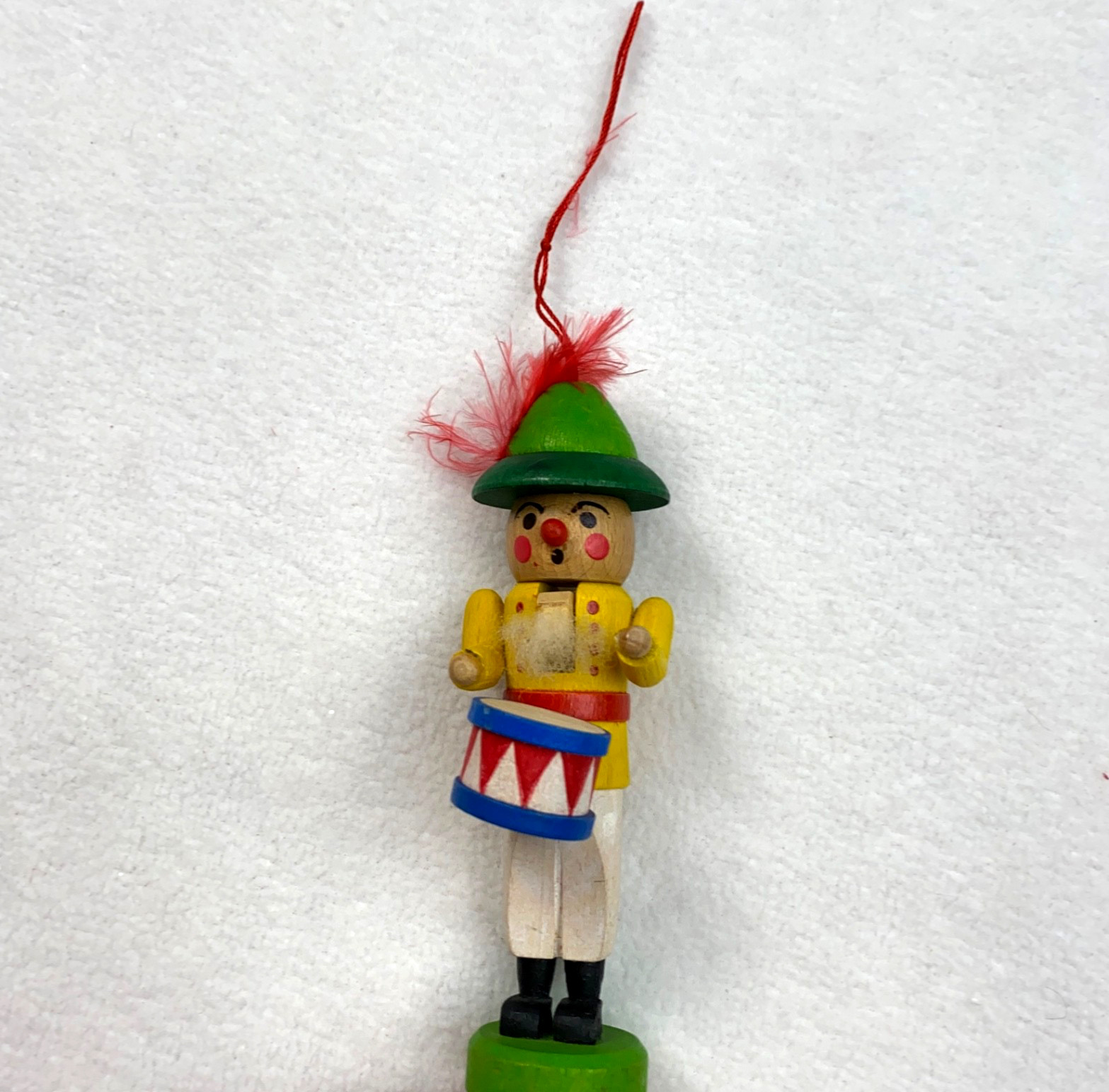 Steinbach Nutcracker Drummer Ornament Germany 5.5 inch Wooden Figurine