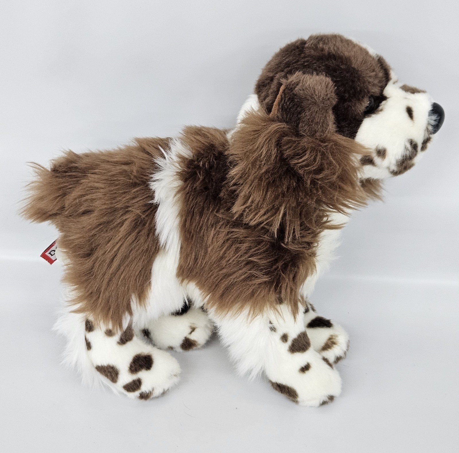 Douglas Cuddle Toys Springer Spaniel “Tick Tock” #1907 Brown White RARE RETIRED Douglas Cuddle Toys Springer Spaniel “Tick Tock” #1907 Brown White RARE RETIRED