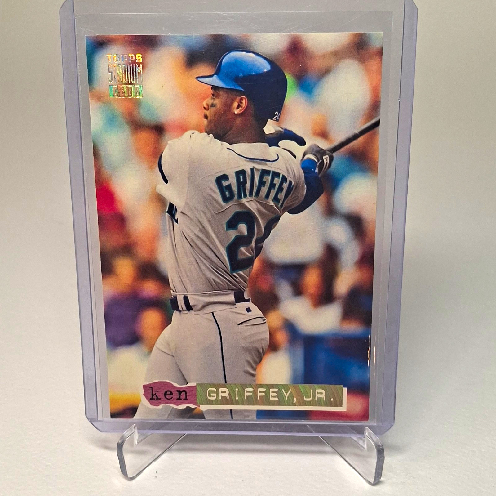 Topps Stadium Club 1994 - Ken Griffey Jr #85 Seattle Mariners Golden Rainbow