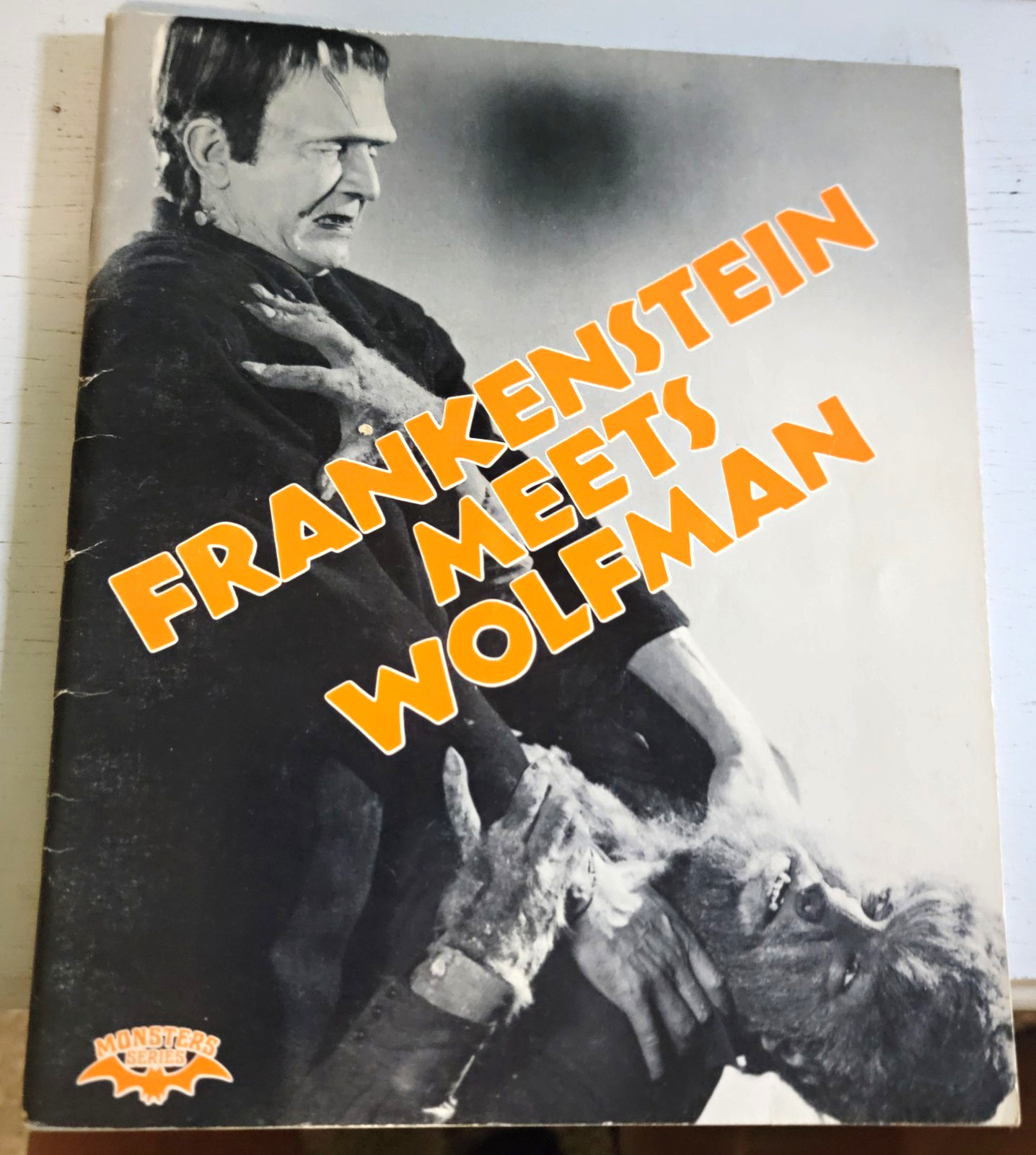 Vintage 1981 Frankenstein Meets Wolfman HC Monsters Series Ian Thorne Crestwood Vintage 1981 Frankenstein Meets Wolfman HC Monsters Series Ian Thorne Crestwood
