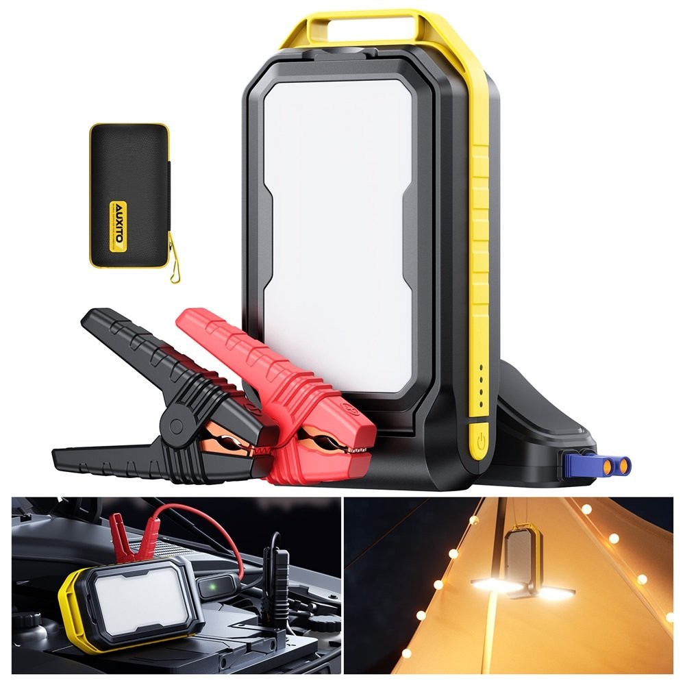 Multi-functional 12000mAh Emergency Start Power Supply Mobile Charging Portable