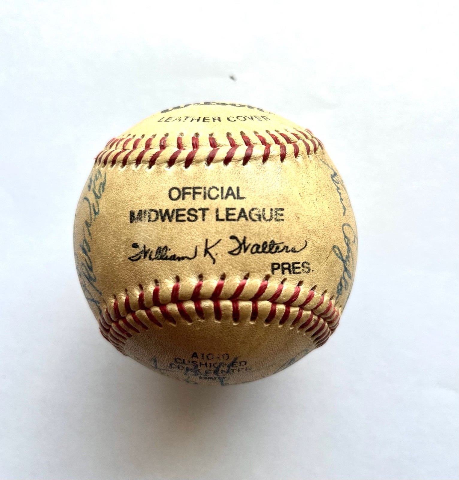 Oakland A’s Minor League Team Signed Baseball 1984 Madison Muskies