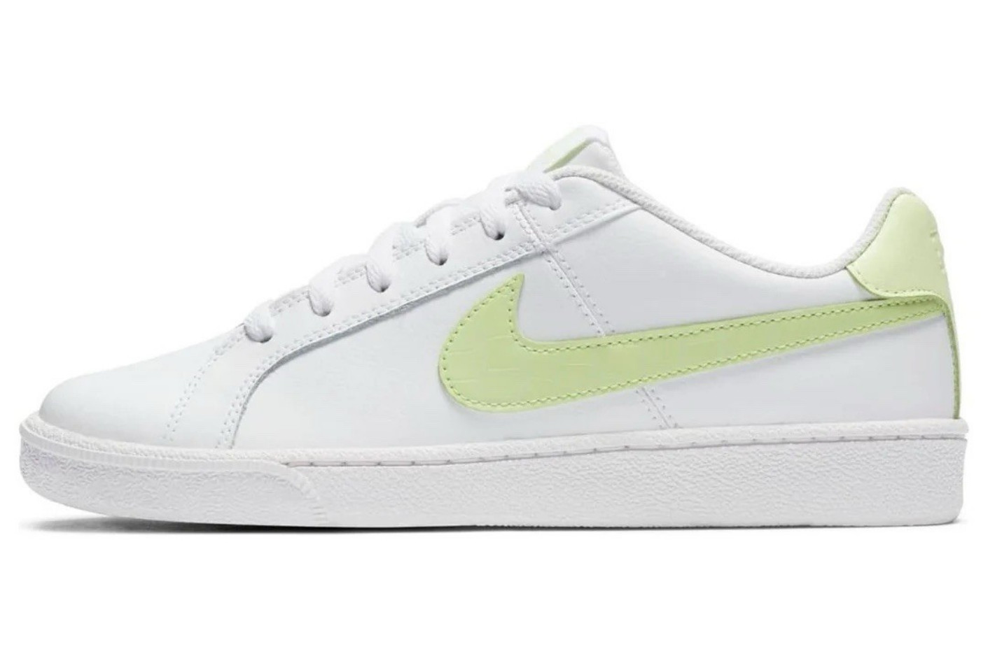 Nike Women\'s Court Royale White Barely Volt [749867-121]